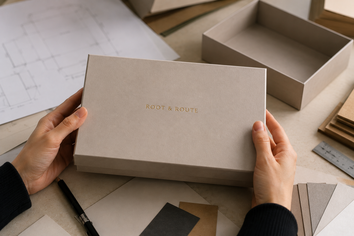 Root & Route packaging studio