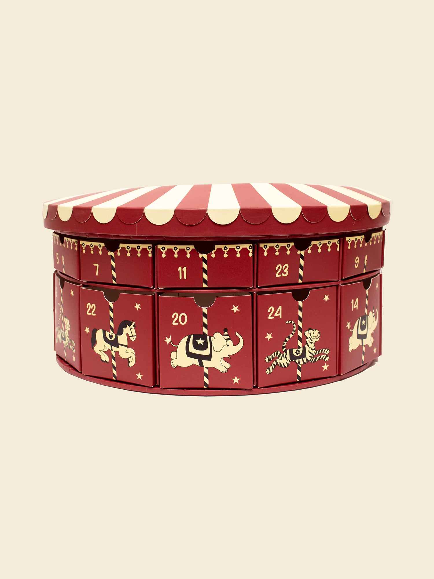 Round & Carousel Advent Calendar Boxes