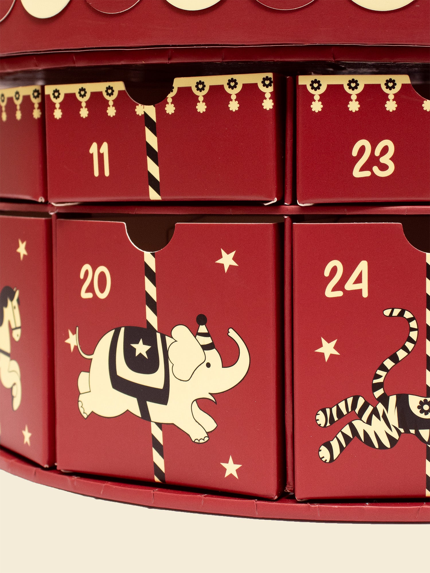 Round & Carousel Advent Calendar Boxes