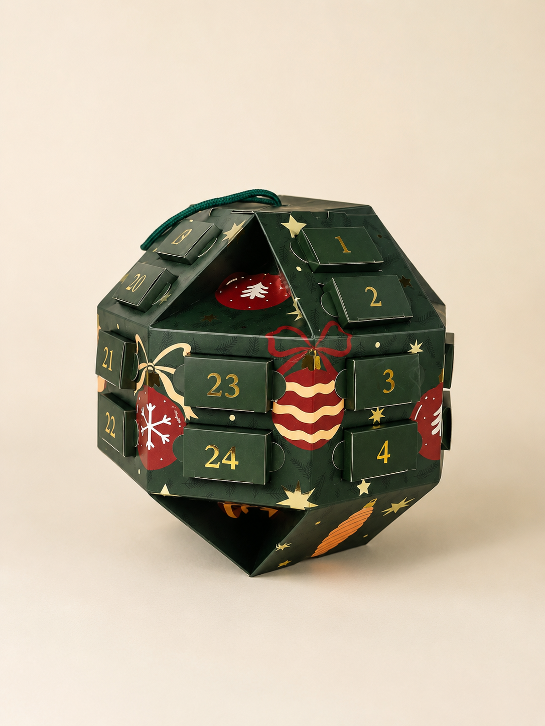 The Evergreen 24 Advent Calendar Box