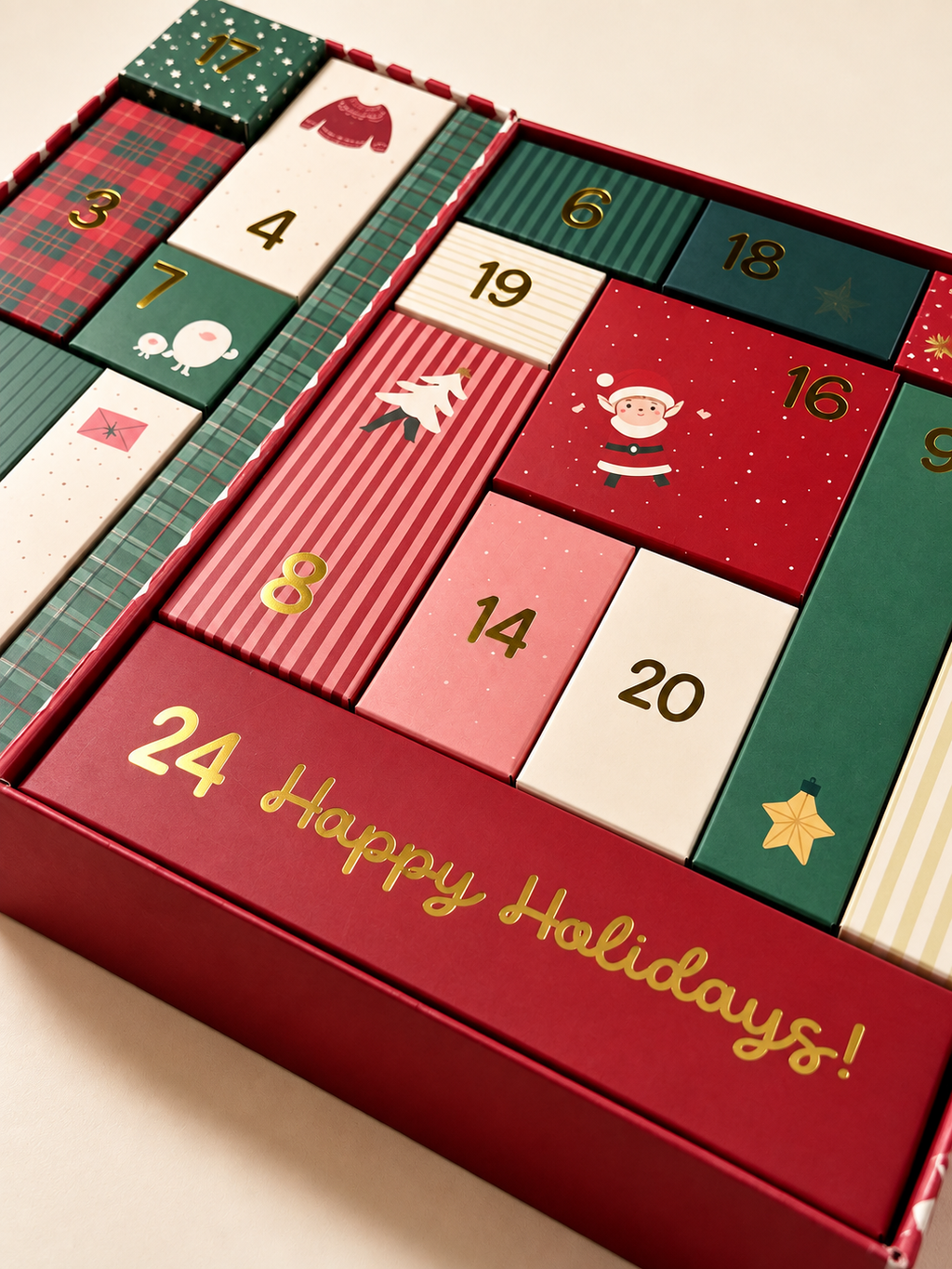 Holiday Keepsake Advent Calendar