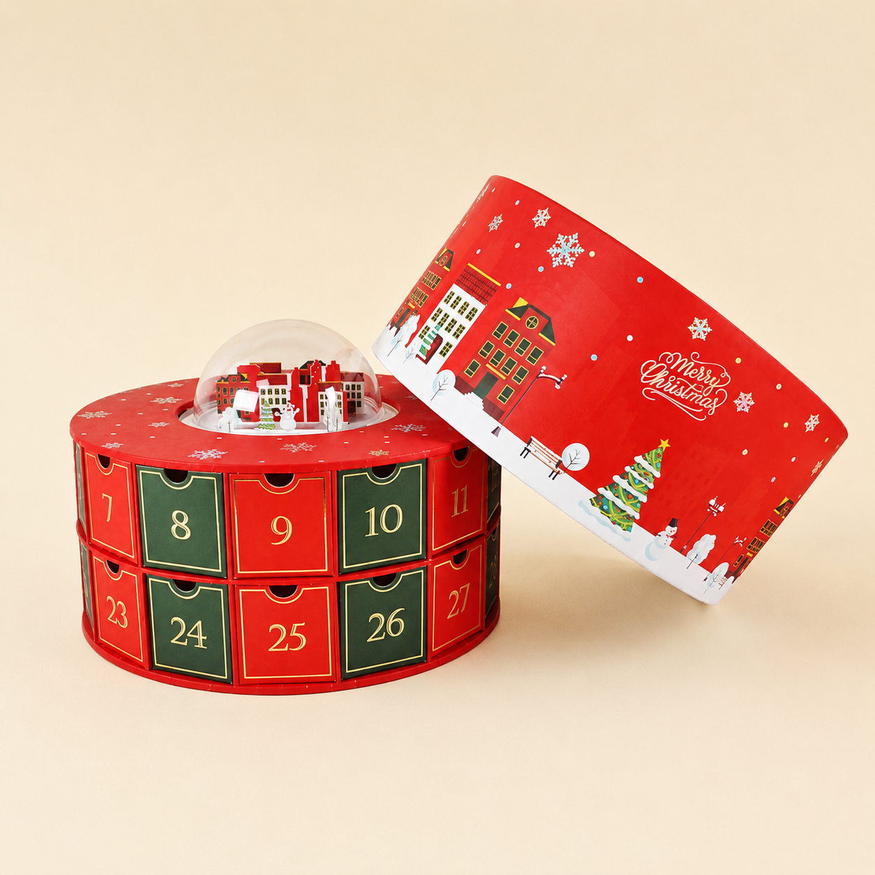Round & Carousel Advent Calendar Boxes