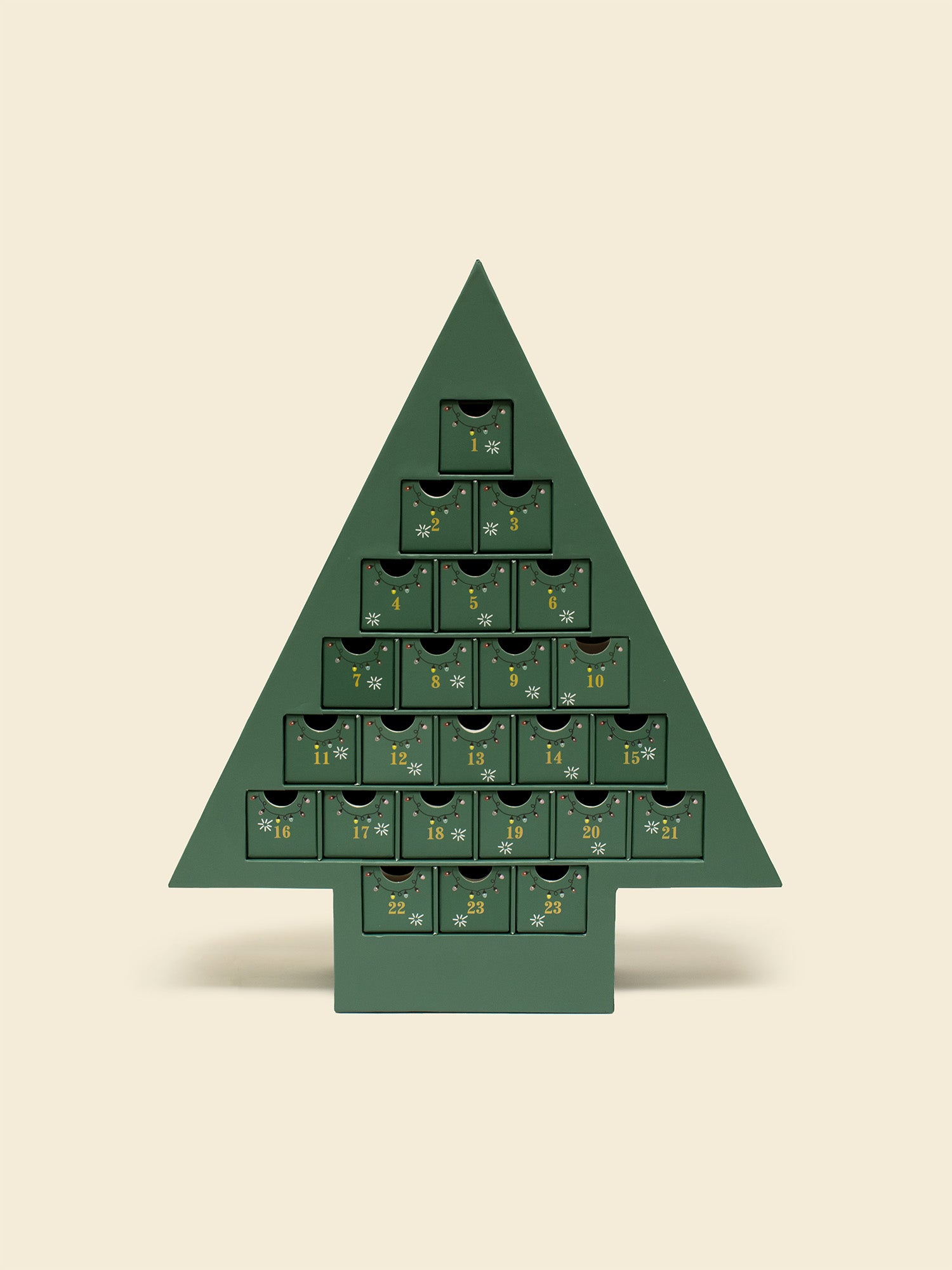 Christmas Tree Drawer Advent Calendar Boxes
