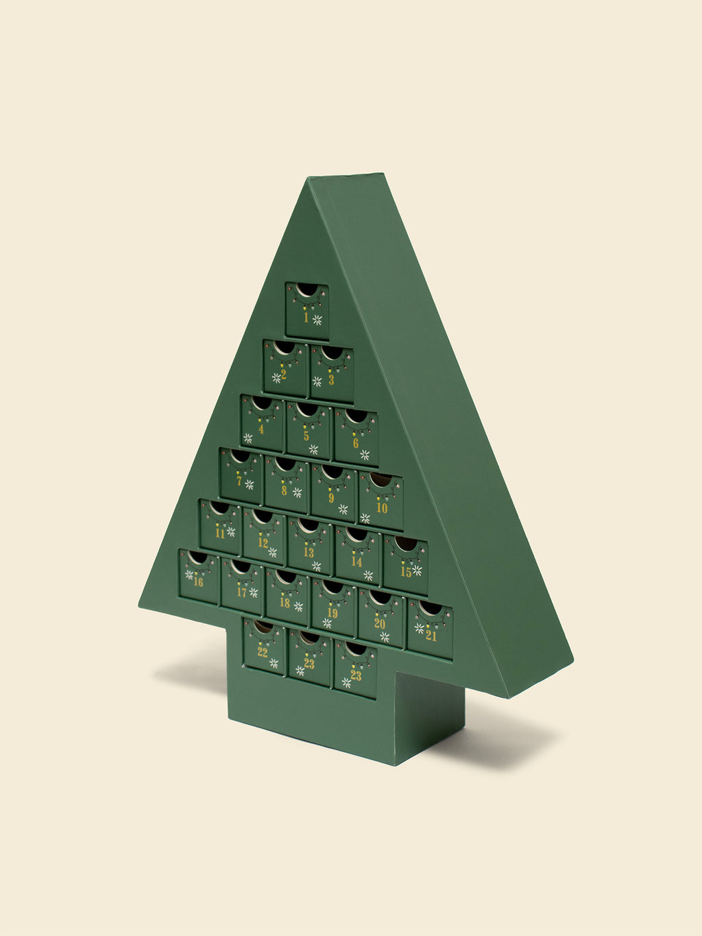 Christmas Tree Drawer Advent Calendar Boxes