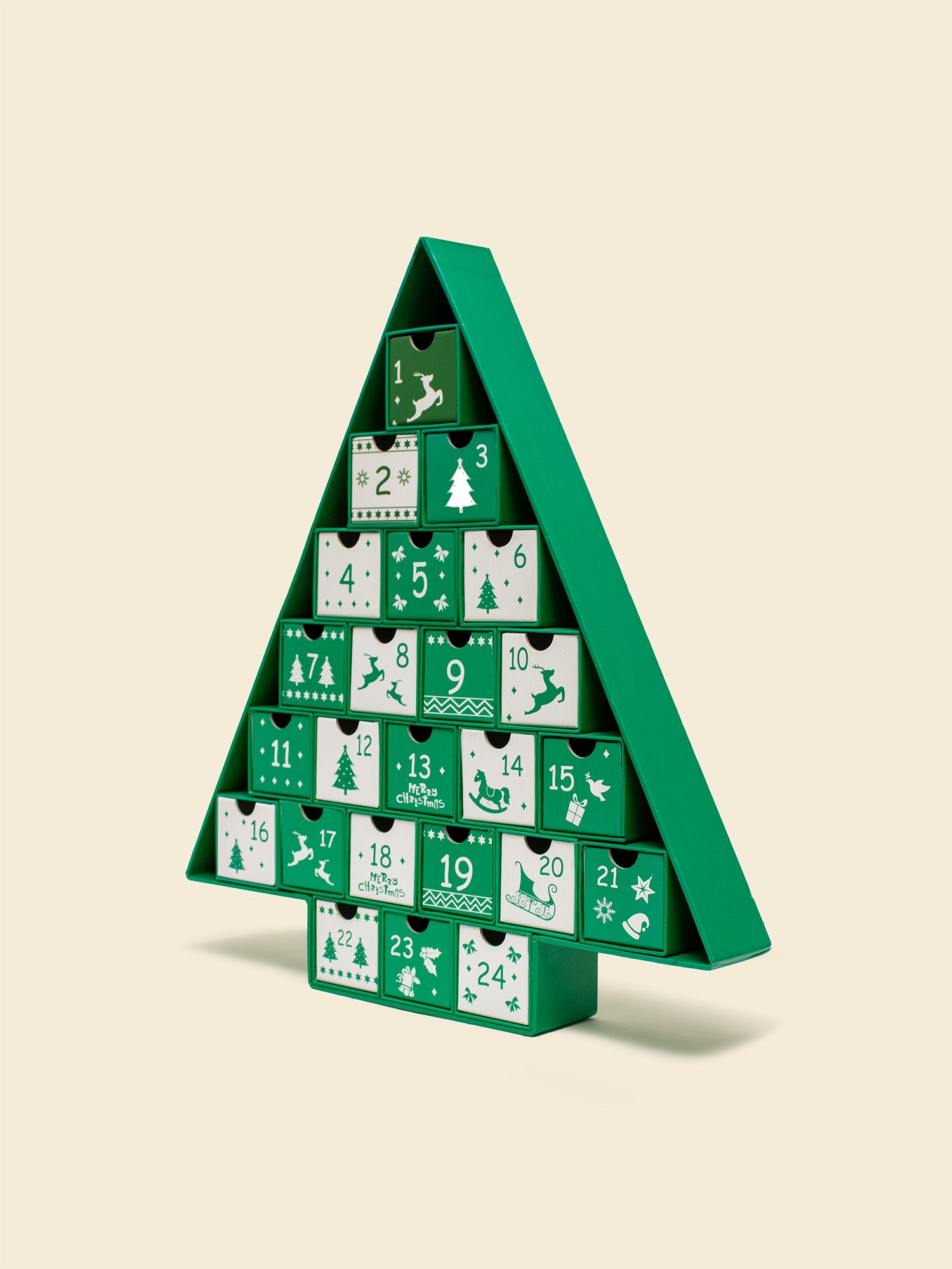 Christmas Tree Drawer Advent Calendar Boxes
