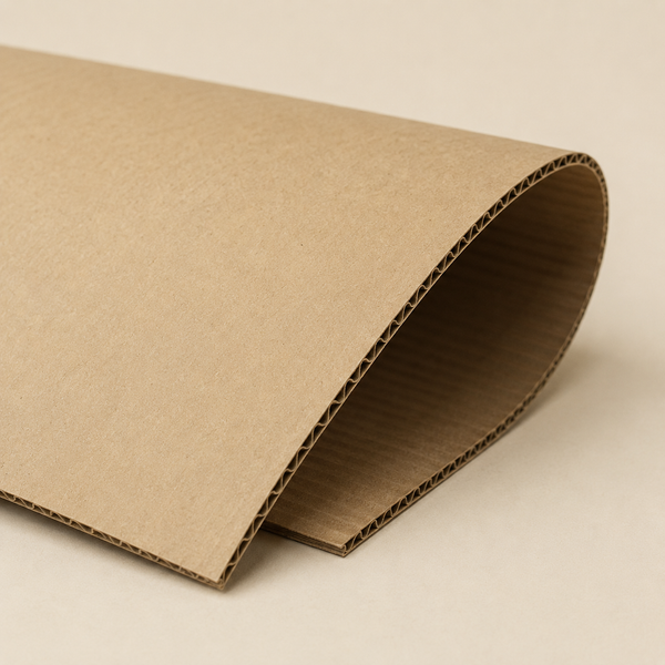 Corrugated paper