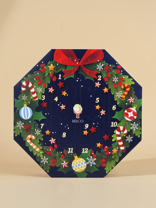 Octagon Tear-Open Advent Calendar Boxes