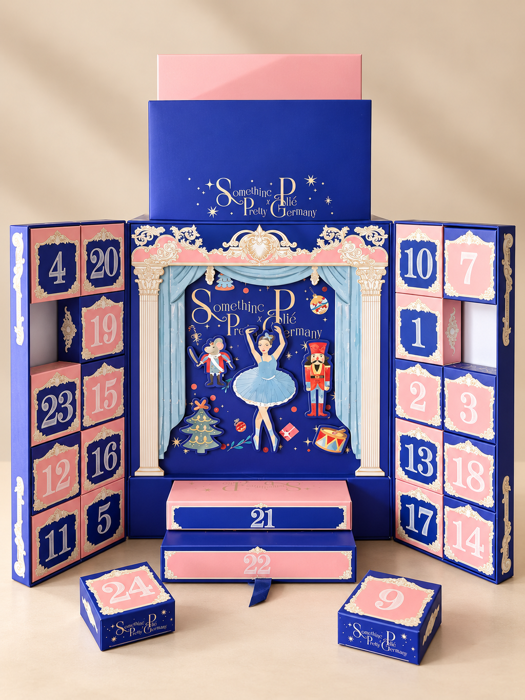 Ballerina Christmas Countdown Box